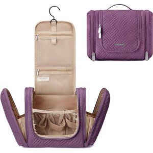 Travel Toiletry Bag for Women, Hanging Toiletry Bag with Hook, Travel Cosmetic